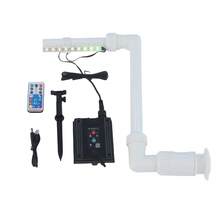 Solar Pool Fountain with LED Lights (2 Adapters)