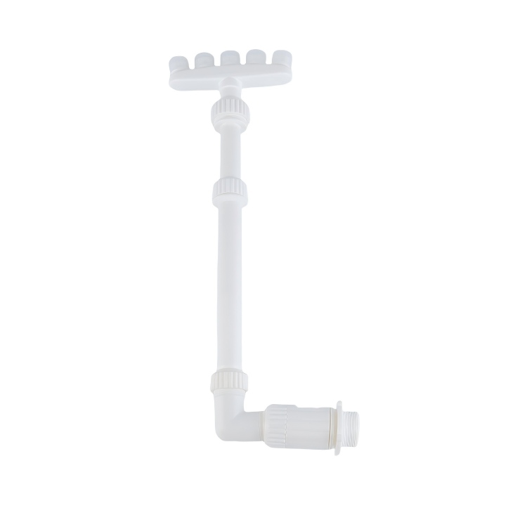 Multi-Nozzle Pool Fountain with Adjustable Height